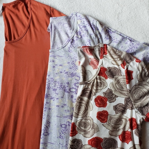 LuLaRoe Tops - Lularoe perfect T bundle YZ